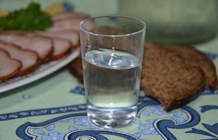 Glas Wodka 