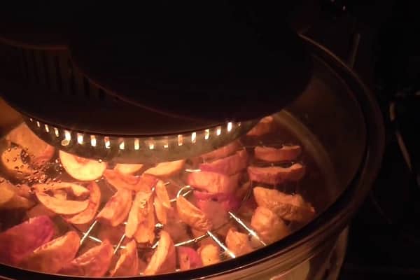 air fryer is used