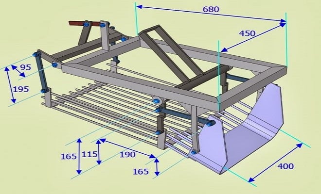 các loại hạt và bu lông