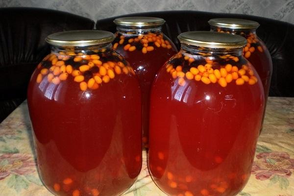 sea ​​buckthorn floats 