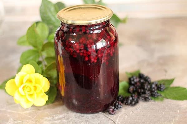 blackberry compote 