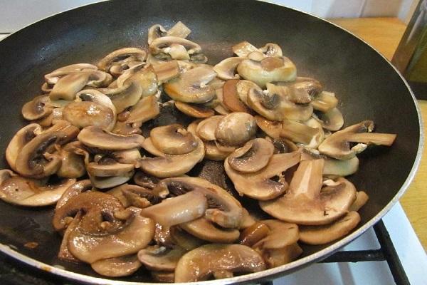 fry mushrooms