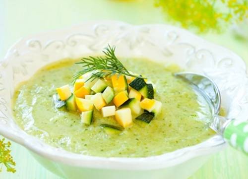 purée de courgettes