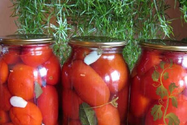 tomates marinées