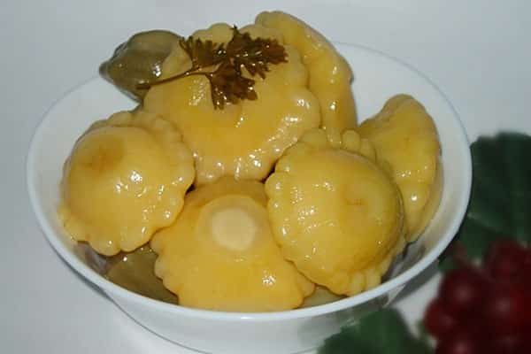 pickled squash 