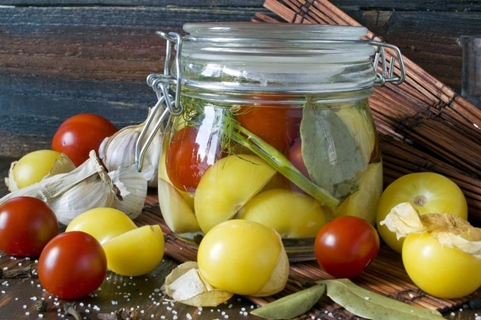 jar of physalis