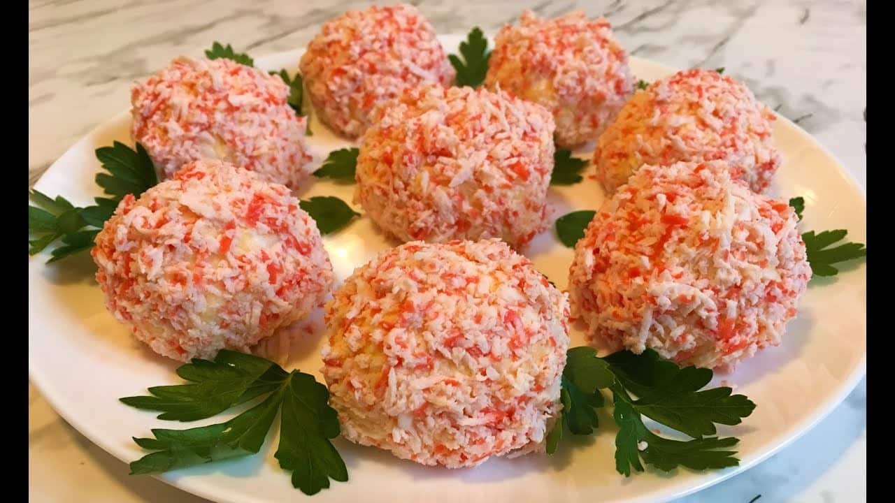 Raffaello mit Krabbenstäbchen