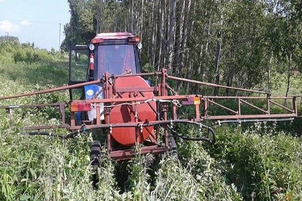 Technik im Gras 