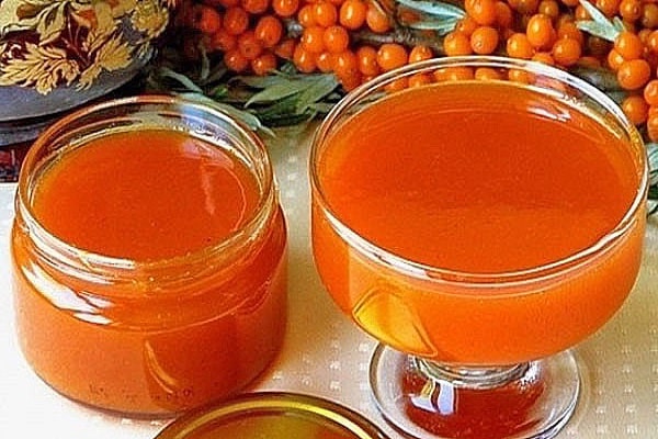 A simple recipe for making sea buckthorn jelly for the winter