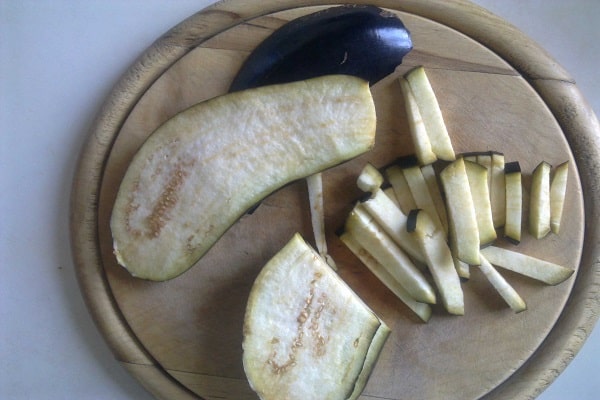 les courgettes cuisent