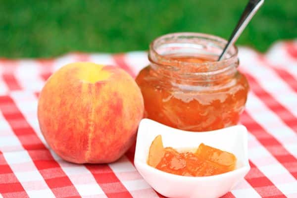 Marmelade in einem Glas