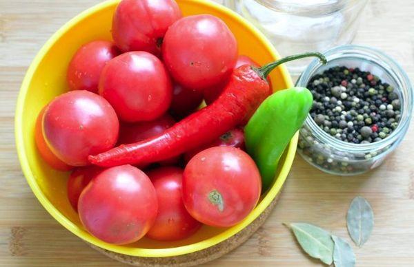 tomatoes and peppers