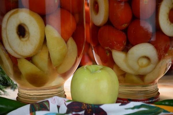 pommes en marinade 