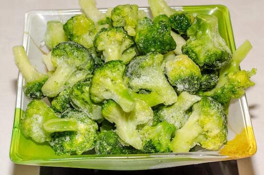 zmrazení brokolice