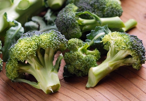 broccoli on the table