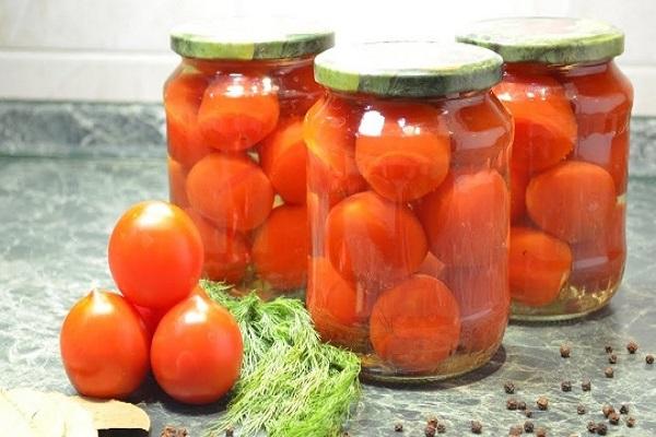 lehce osolená rajčata