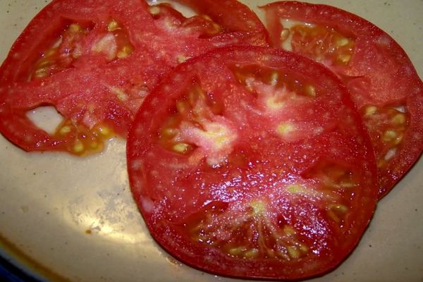 veias de tomate