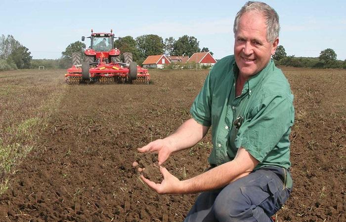 farmer on the land 