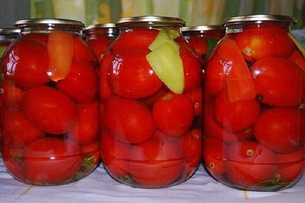 Tomates en conserve