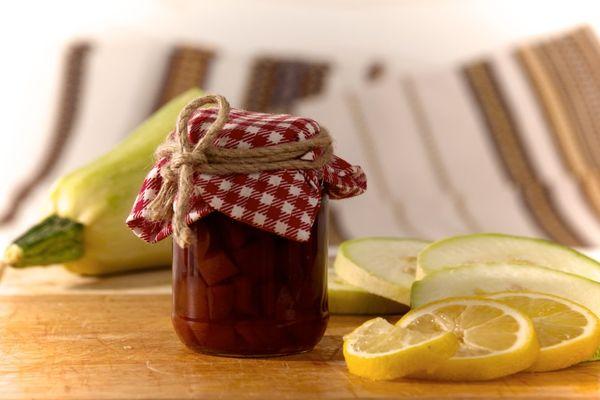 confiture de courgettes