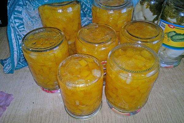 Marmelade in einem Slow Cooker 