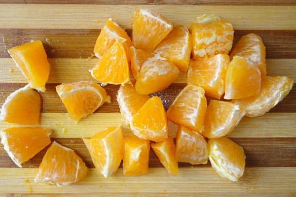 plátky pomeranče