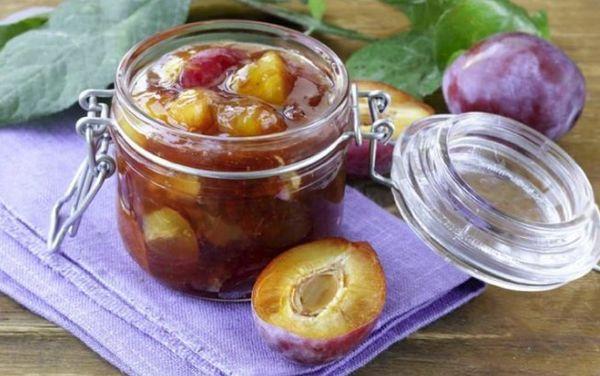 Marmelade in einem Glas