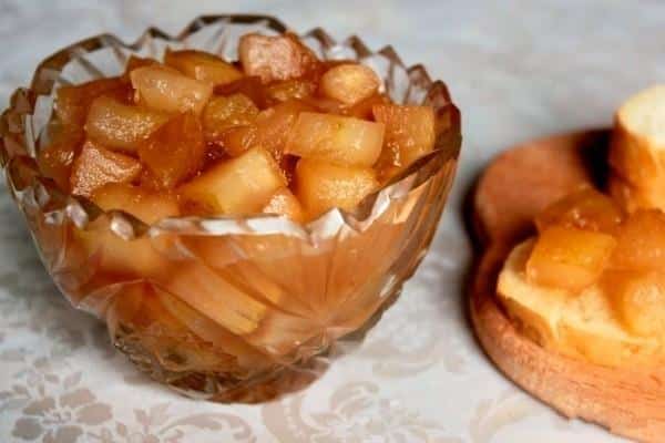 confiture de pommes