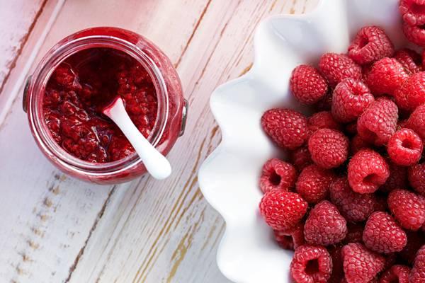 confiture de framboise 