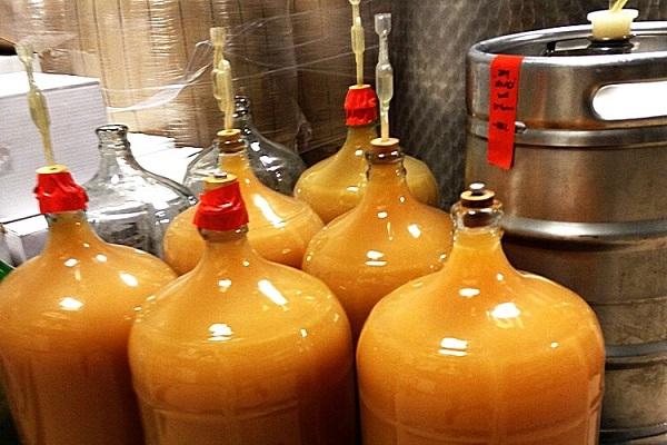 fermentação de laranja 