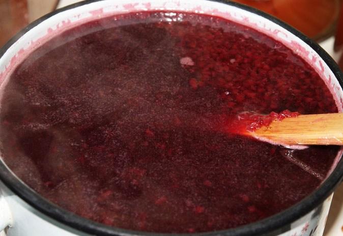 Kirschsaft mit Fruchtfleisch 