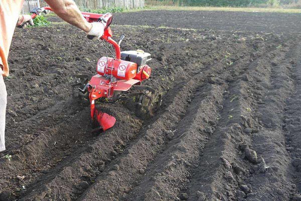 gebruik van een cultivator