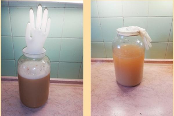 recipe with glove