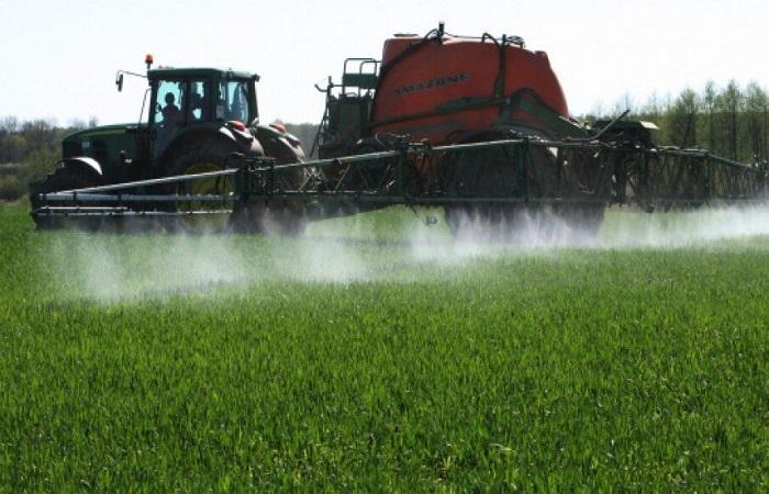 watering from equipment 