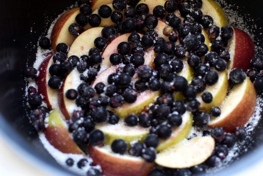 Johannisbeeren mit Äpfeln 