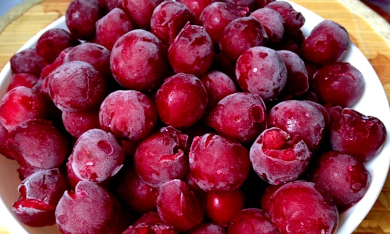 cerezas congeladas