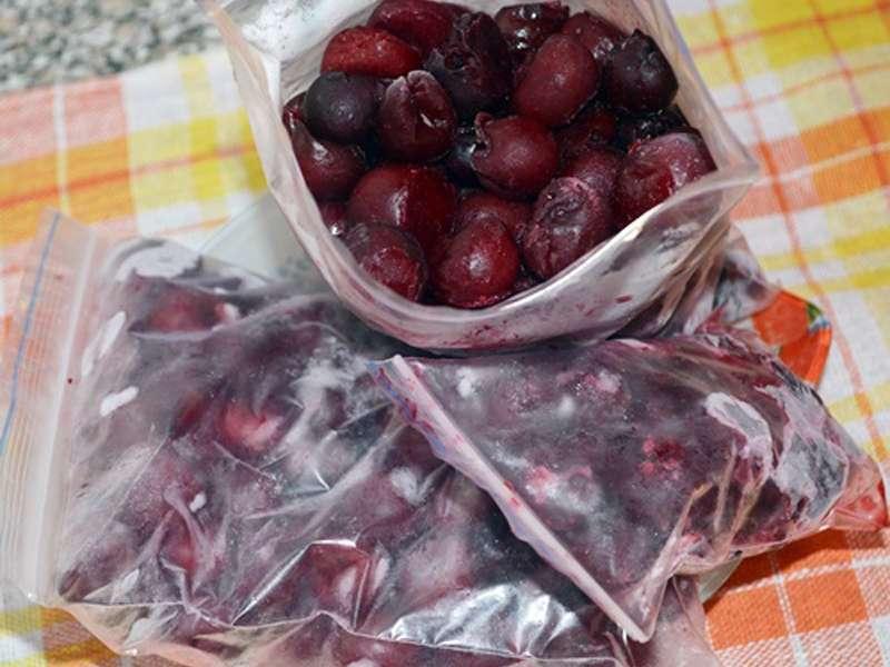 cerezas congeladas